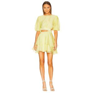 Bardot Lemon Mini Dress